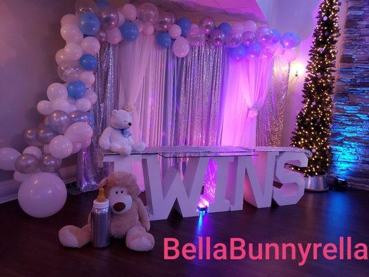 Twin table babyshower