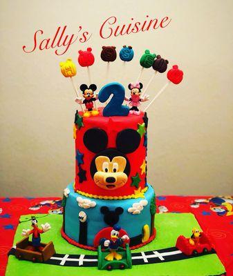 Mickey Mouse Cake