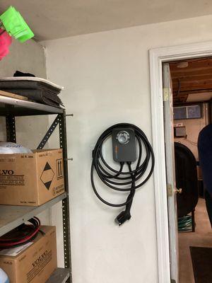 EV charger installation