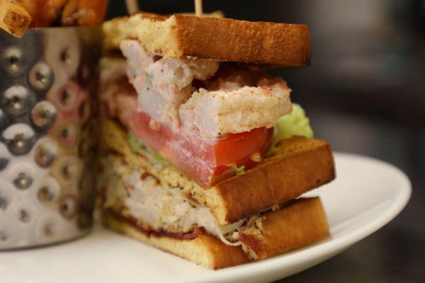 Baltimore Club Sandwich  Crab Cake-Shrimp Salad-Bacon