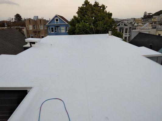 New tpo roof system