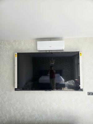 TV mount on the wall