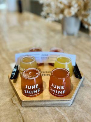 Kombucha flight