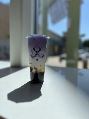 Ube brown sugar boba