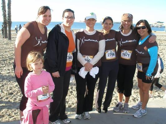 At the Turkey Trot 2010 in Long Beach