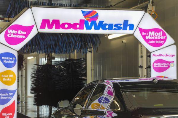 ModWash car wash tunnel