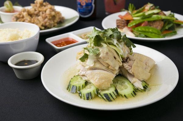 Half Hainan Chicken