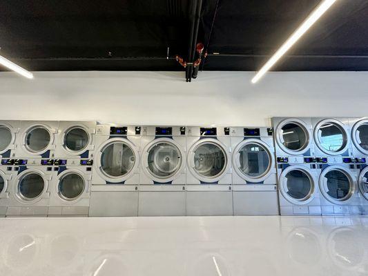 Industrial-size dryers