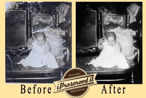 Excellent Photo restoration work