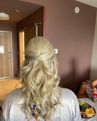 Bridesmaid updo