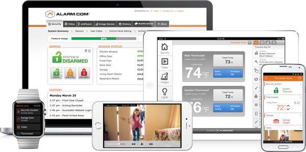 Home automation & security at you fingertips.