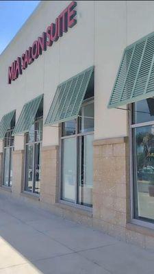 We are located inside Mia Salon Suite at the Treasure Coast Square Mall Suite 407