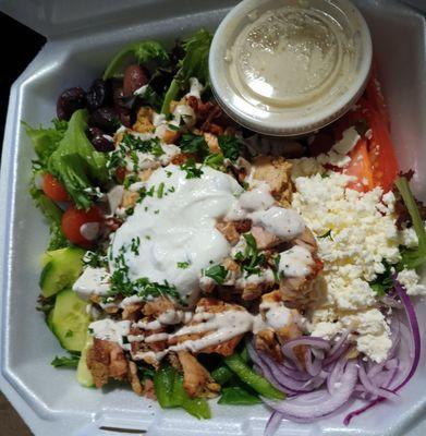 Gyro chicken salad.