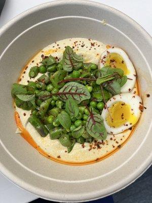 Seasonal summer vegetable bowl