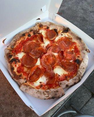 Pepperoni pizza