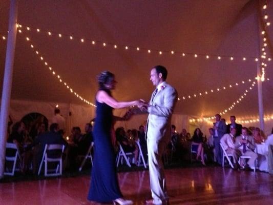 Mom and I dancing!