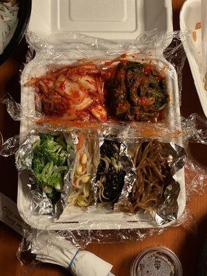 Banchan selection was great and very delicious.