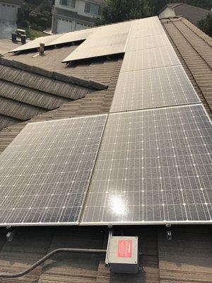 High Lux Solar Cleaning