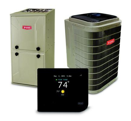 We proudly install Bryant heating and air conditioning products! We also service all brands of equipment.