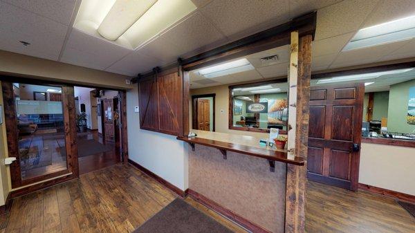 Winema Electric Inc.'s front desk in Klamath Falls, OR