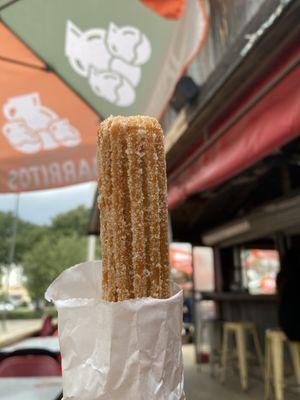 Churro con Cajeta