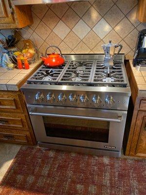 NRX Gas Range