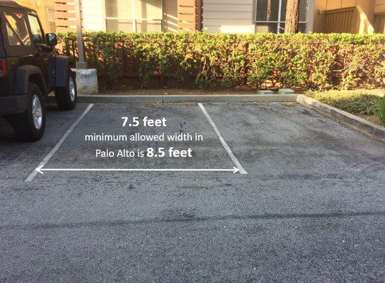 This complex has a serious parking problem which prospective tenants have a right to know about.