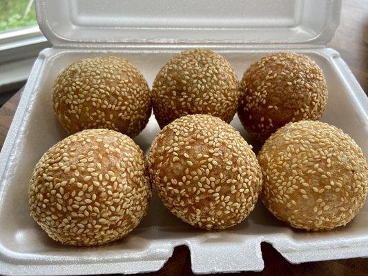 red bean balls