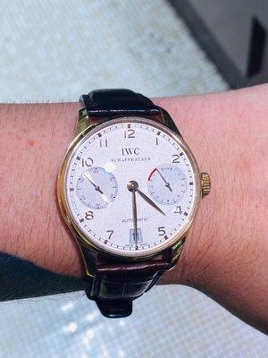 Gorgeous gold IWC