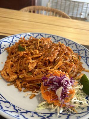 Chicken pad Thai