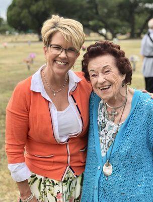 My dear friend joined us for our annual Butterfly Release event 2018.