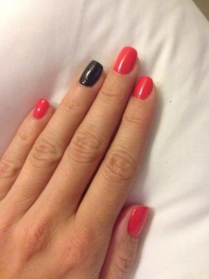 Shellac mani