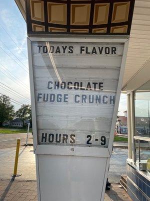 Today's flavor!