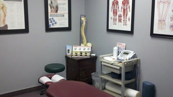 New office treatment room.