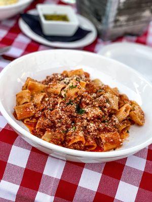 Rigatoni Bolognese