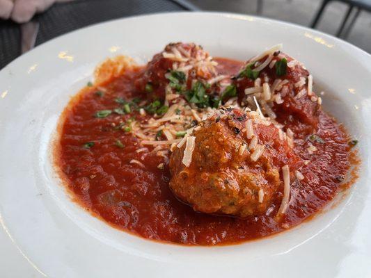 Meatball appetizer! Great mix of beef an pork.