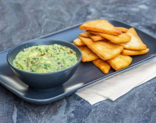 Pita Chips & Guacamole