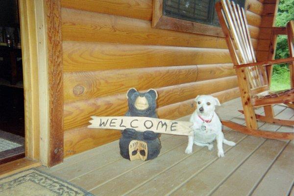 Nick on vacation with Mom & Dad in the Kiamichi Mountains.