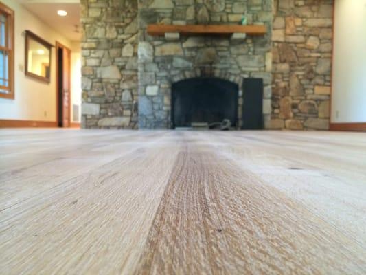 White Oak Quarter sawn Wood, Sanding Finishing Natural