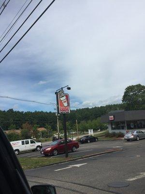 Wolfeborough Dunkin Donuts -- 23 Center Street, Wolfeborough         Sign