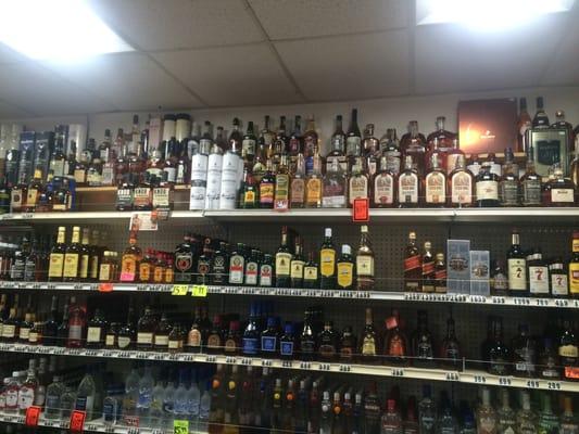 Your choice of liquor, We have what you want!