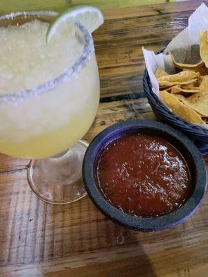 Margarita  Small chips &salsa