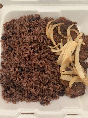 Vaca Frita with congrí