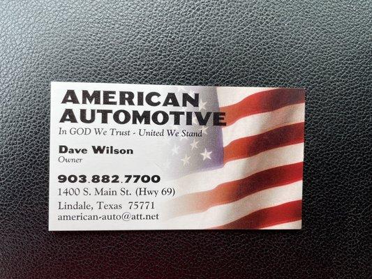 American Automotive