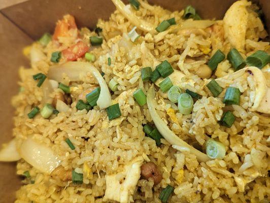 Pineapple fried rice