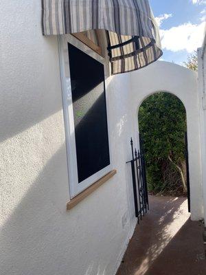 Security Window Screen  W/ Egress feature