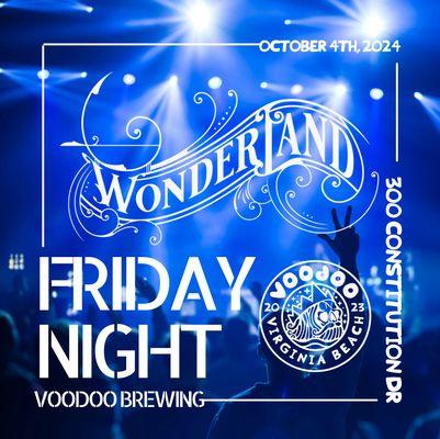 Live Music - Wonderland at Voodoo Brewing