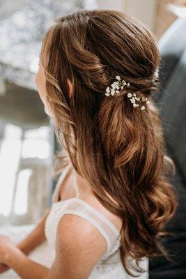 Bridal hair