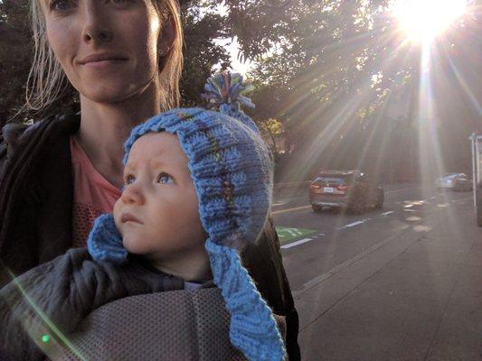 The hat the daycare made for my son. Incredible work!