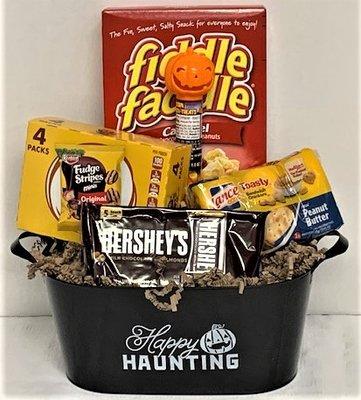 We have all of the Halloween treats for your Ghost or Goblin starting at $20.95. Call NOW for custom orders!